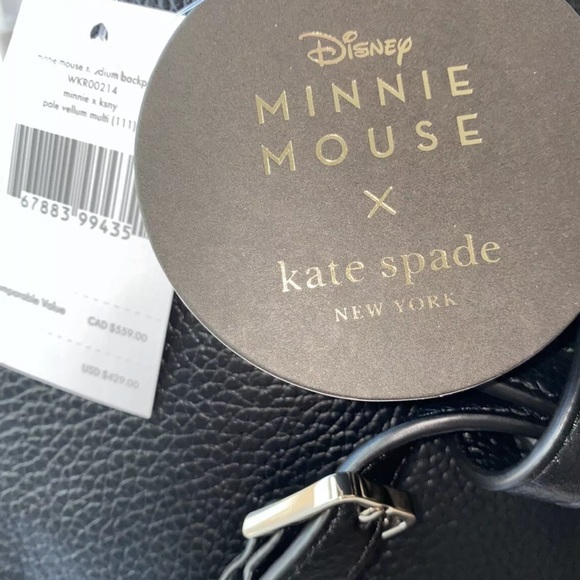 Kate spade Disney Minnie Mouse Karina backpack - Picture 5 of 12